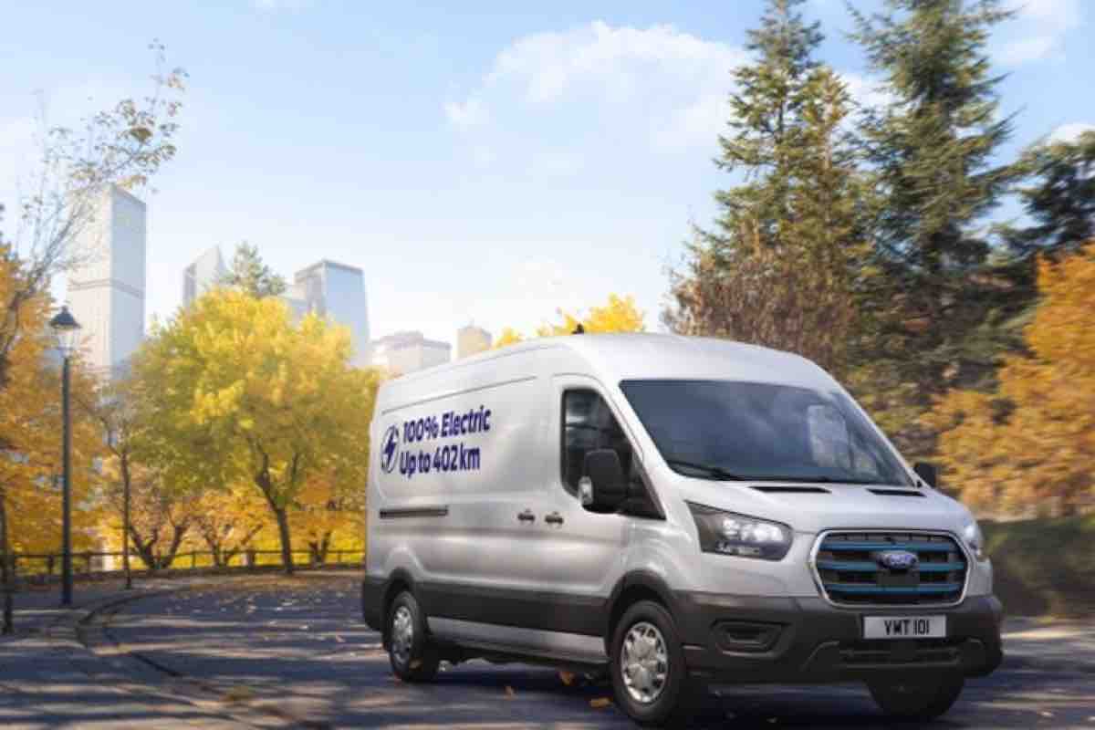 Il nuovo Ford E-Transit con autonomia estesa