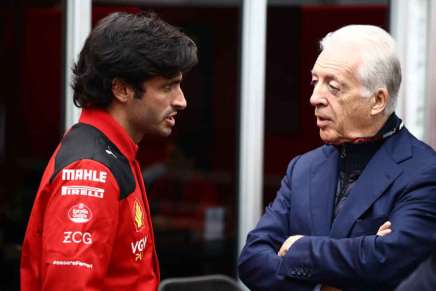 Carlos Sainz e Piero Ferrari al GP Canada 2023