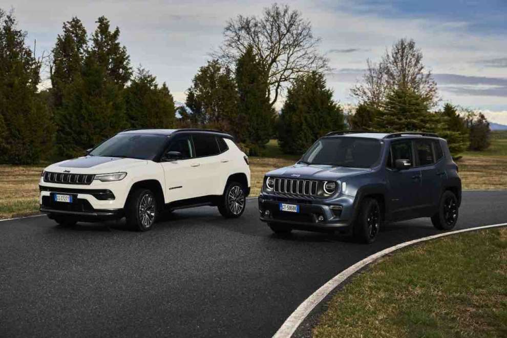 Test drive per Jeep Renegade e Compass e-Hybrid