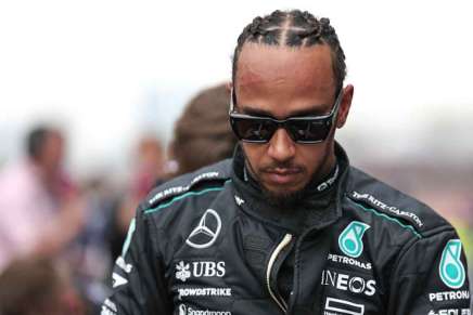 Lewis Hamilton nel fine settimana del GP della Cina 2024