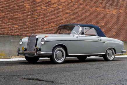 La Mercedes 220 S Cabriolet appartenuta a Grace Kelly