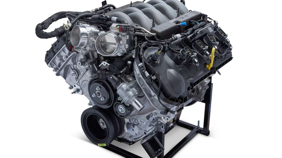 Motore Ford V8 della Mustang