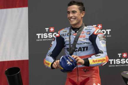 Marc Marquez al termine della Sprint di Austin 2024