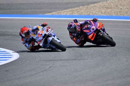 Marc Marquez supera Jorge Martin nella Sprint di Jerez 2024