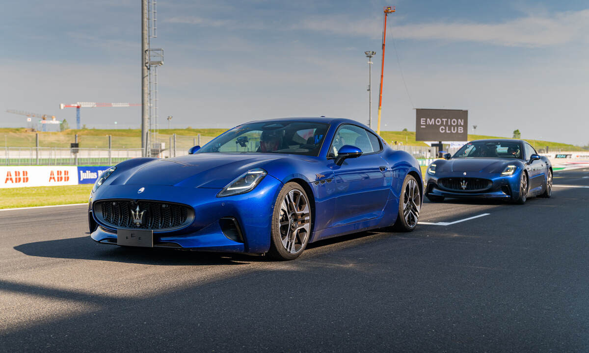 Maserati GranTurismo Folgore: l’hot lap a Misano con Bruno Correia