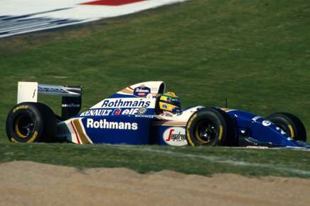 Senna con la Williams a Imola