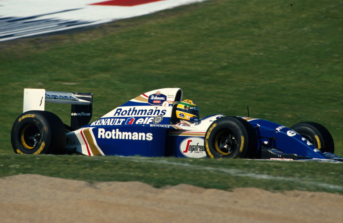 Senna con la Williams a Imola