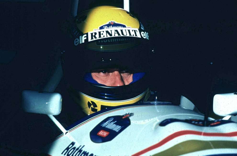 Senna sulla Williams