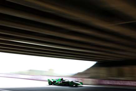 Valtteri Bottas nel Gran Premio di Suzuka del 2024 a bordo della Kick Sauber C44