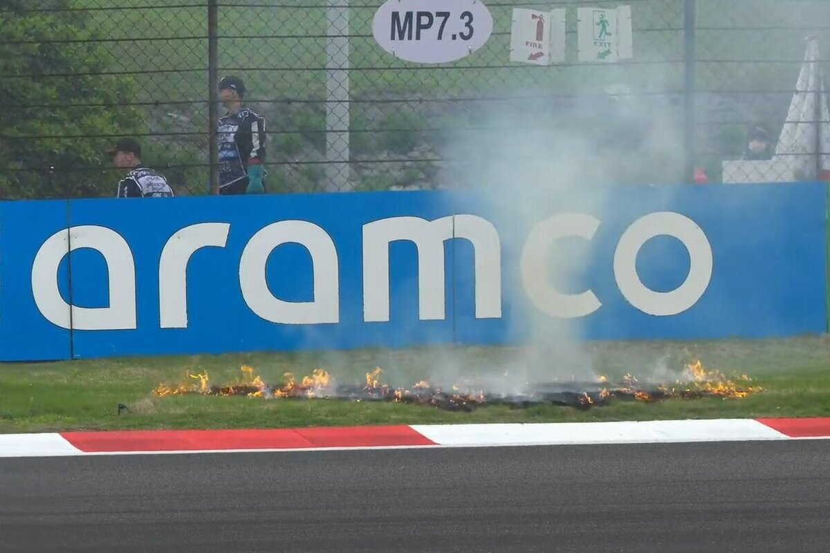 Erba a fuoco in Cina: FIA ancora incerta sulle cause, ma mette in atto misure preventive