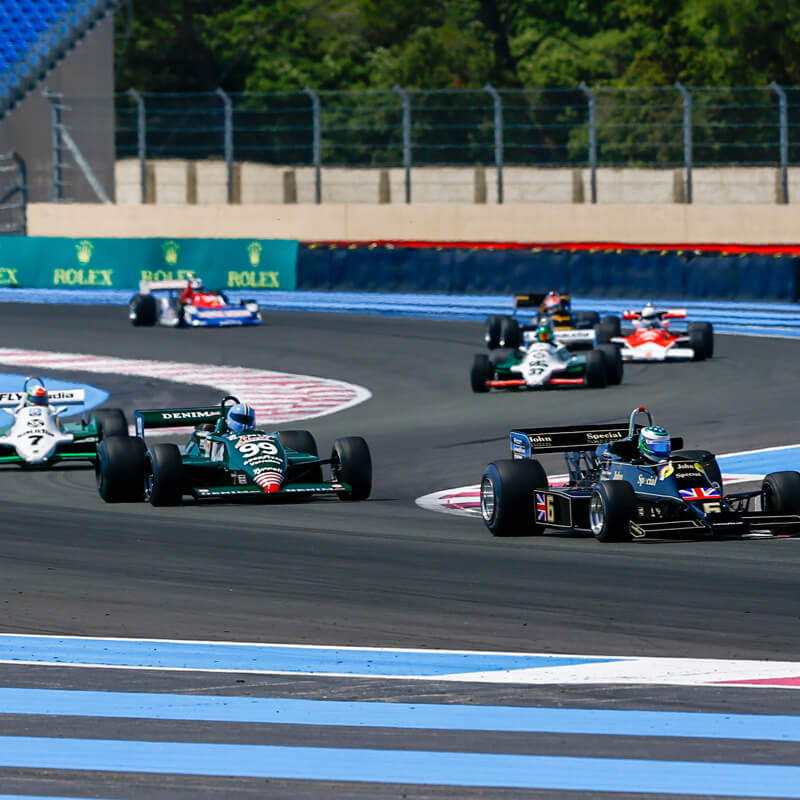 Al Paul Ricard 40 F1 d'epoca