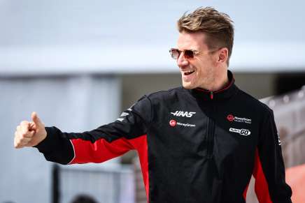 Nico Hulkenberg a Suzuka nel 2024