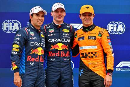 Verstappen, Perez e Norris. La top-3 delle qualifiche del GP del Giappone 2024