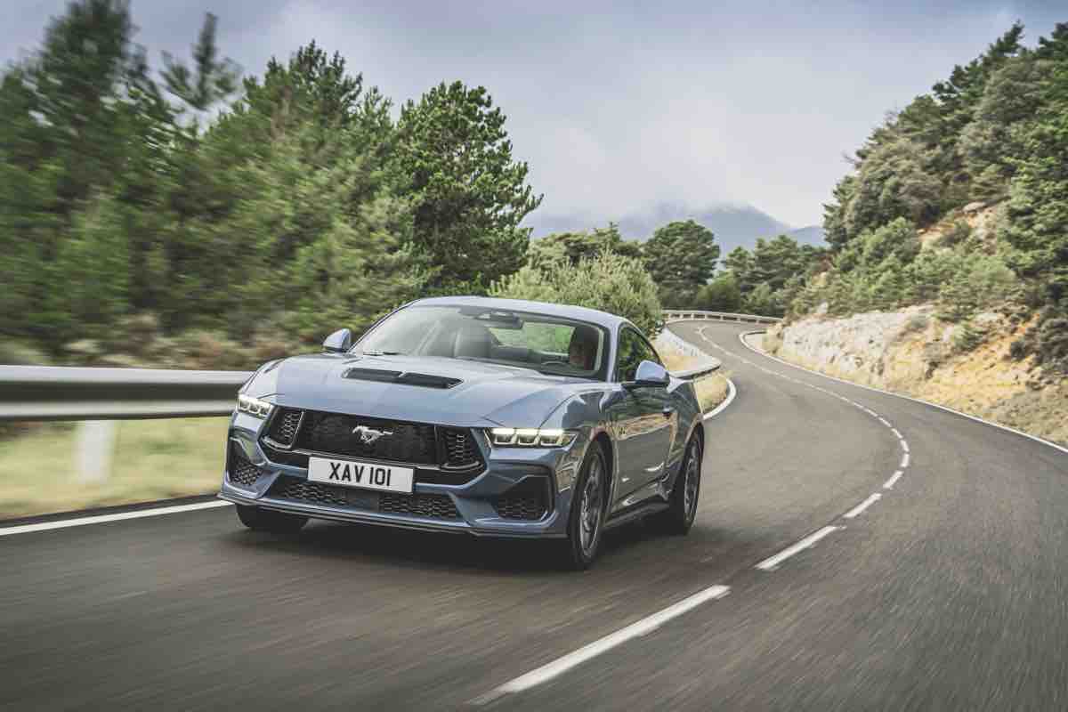 La Ford Mustang con motore V8 da 5.0 litri