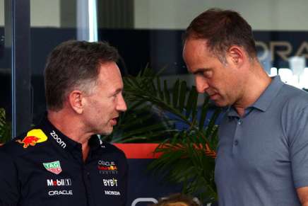 Christian Horner e Oliver Mintzlaff a colloquio nel paddock di Gedda