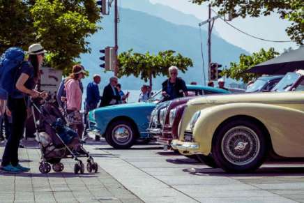 Un momento della manifestazione Lugano Elegance