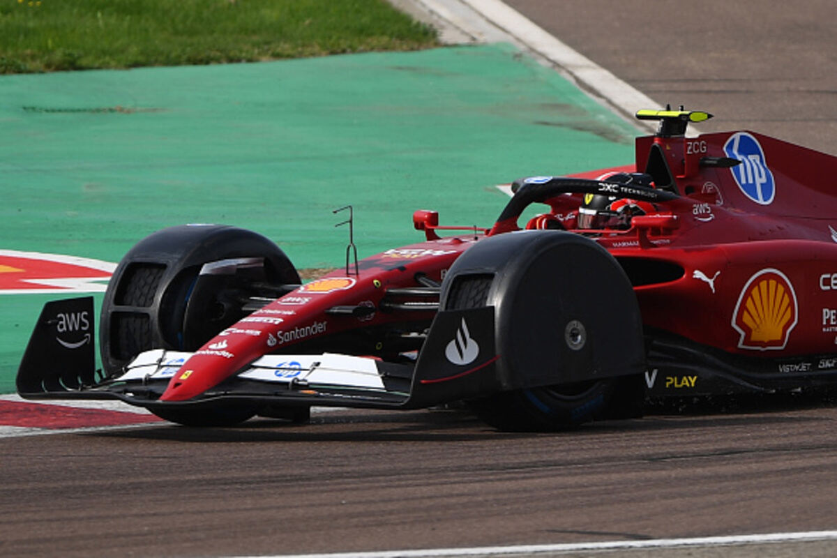 Test a Fiorano con le Ferrari per i paraspruzzi FIA