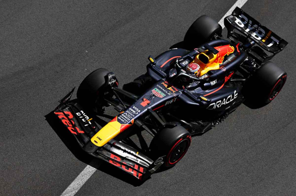 Max Verstappen durante le FP2 di Monte Carlo