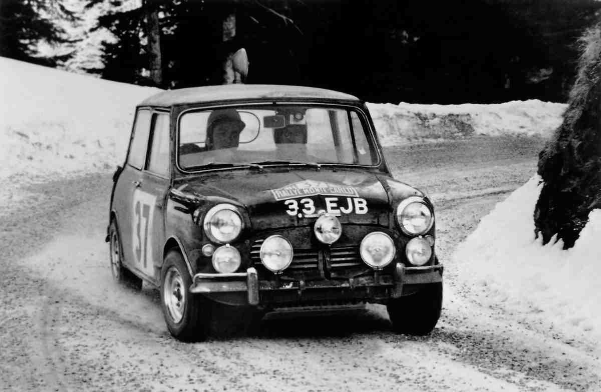 La Mini Cooper S e il Rally di Montecarlo 1964, che storia