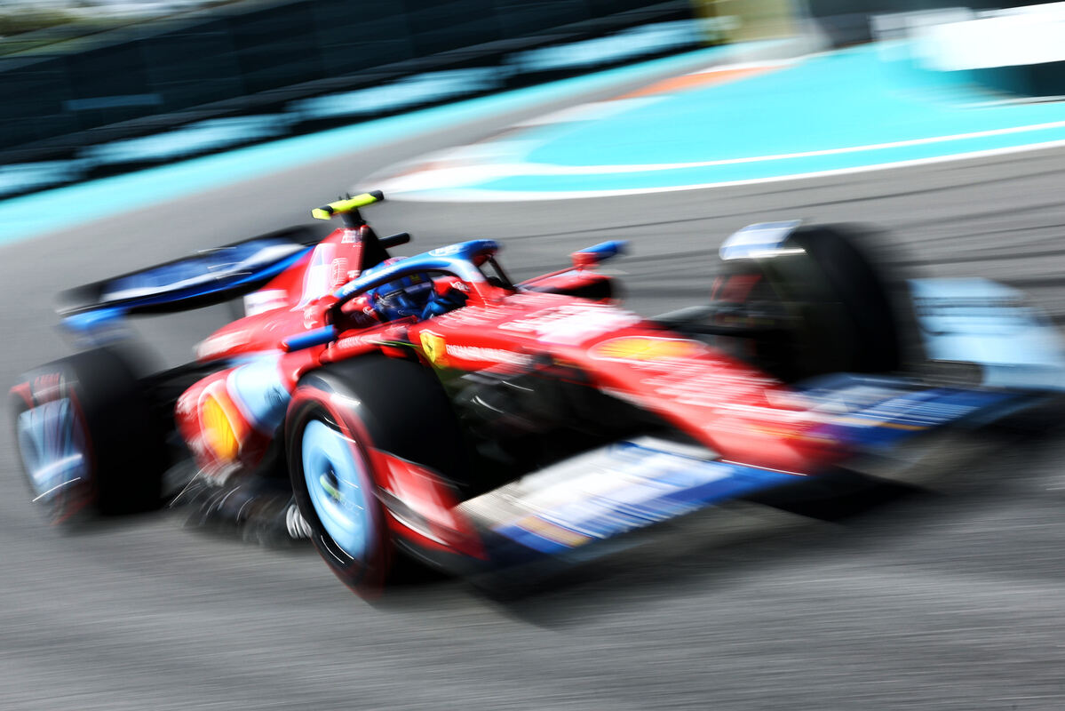 Sainz (Ferrari) a Miami