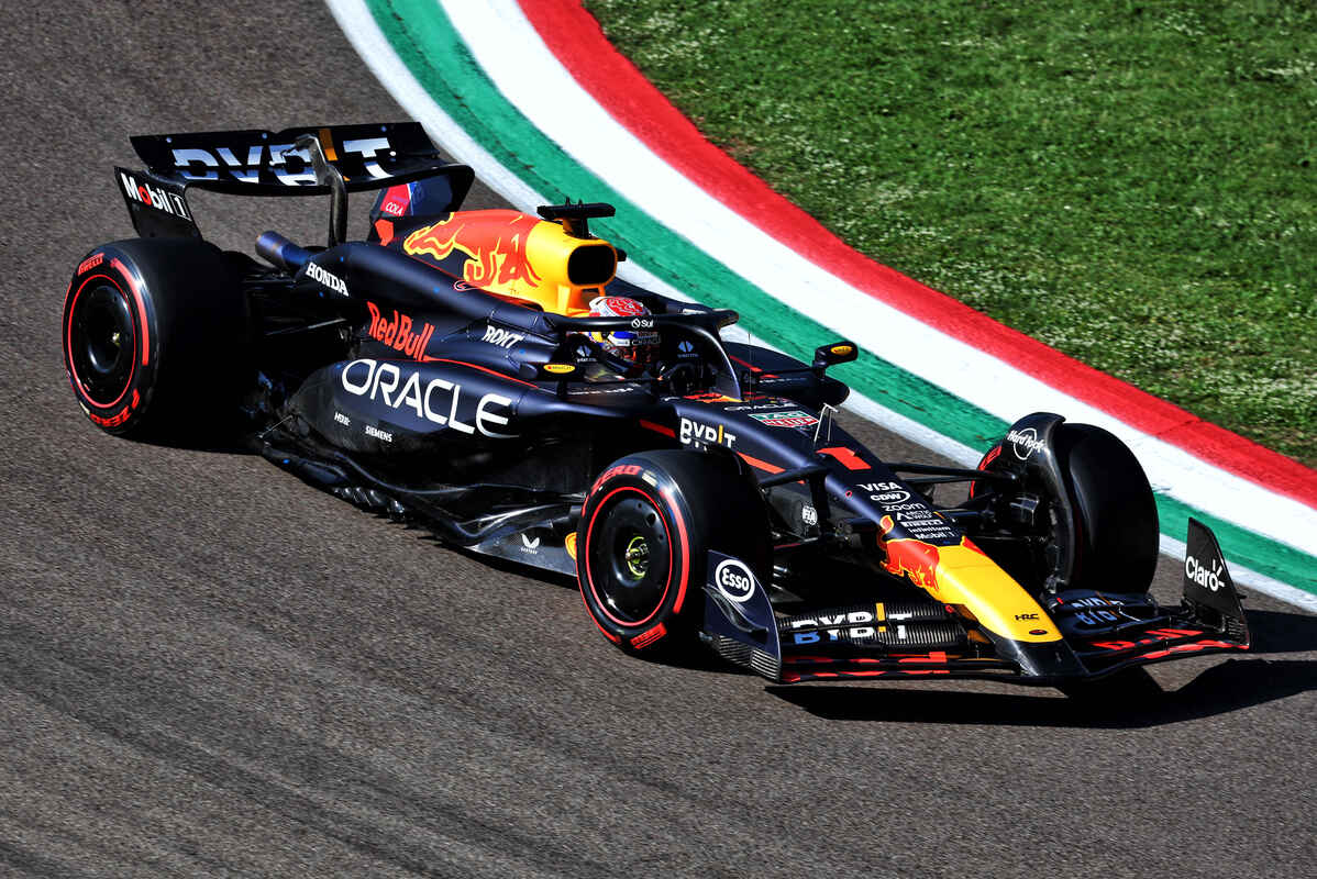 Verstappen a Imola in Qualifica