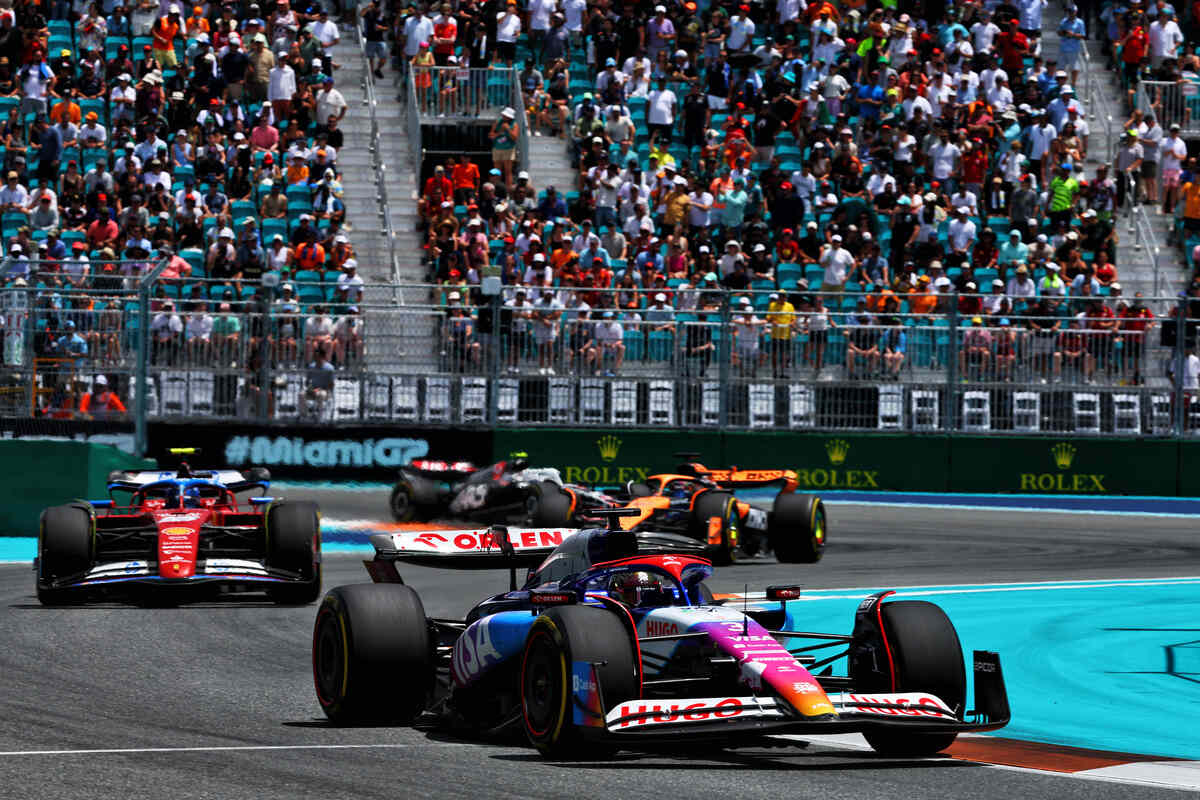 Daniel Ricciardo nella Sprint di Miami