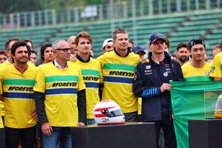 I piloti di F1 ricordano Ayrton Senna a Imola