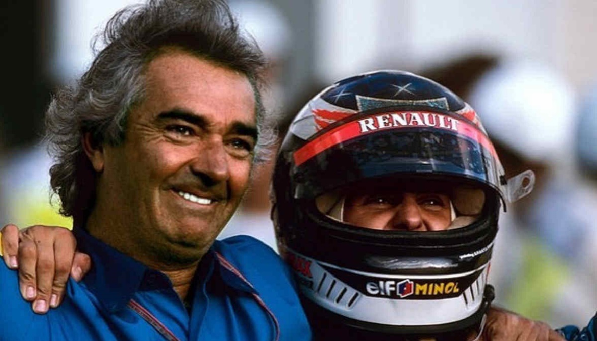 Flavio Briatore e Michael Schumacher