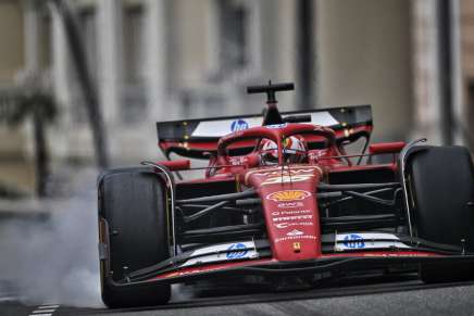 Ferrari Leclerc Monaco