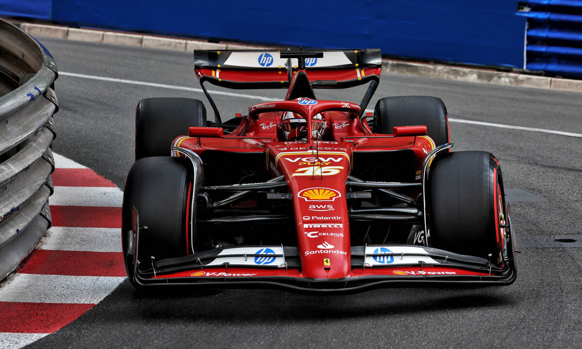 Ferrari Leclerc Monaco