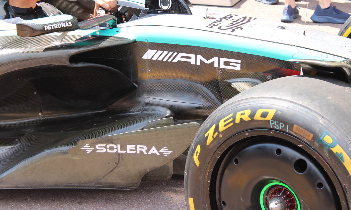 F1 Mercedes Monaco