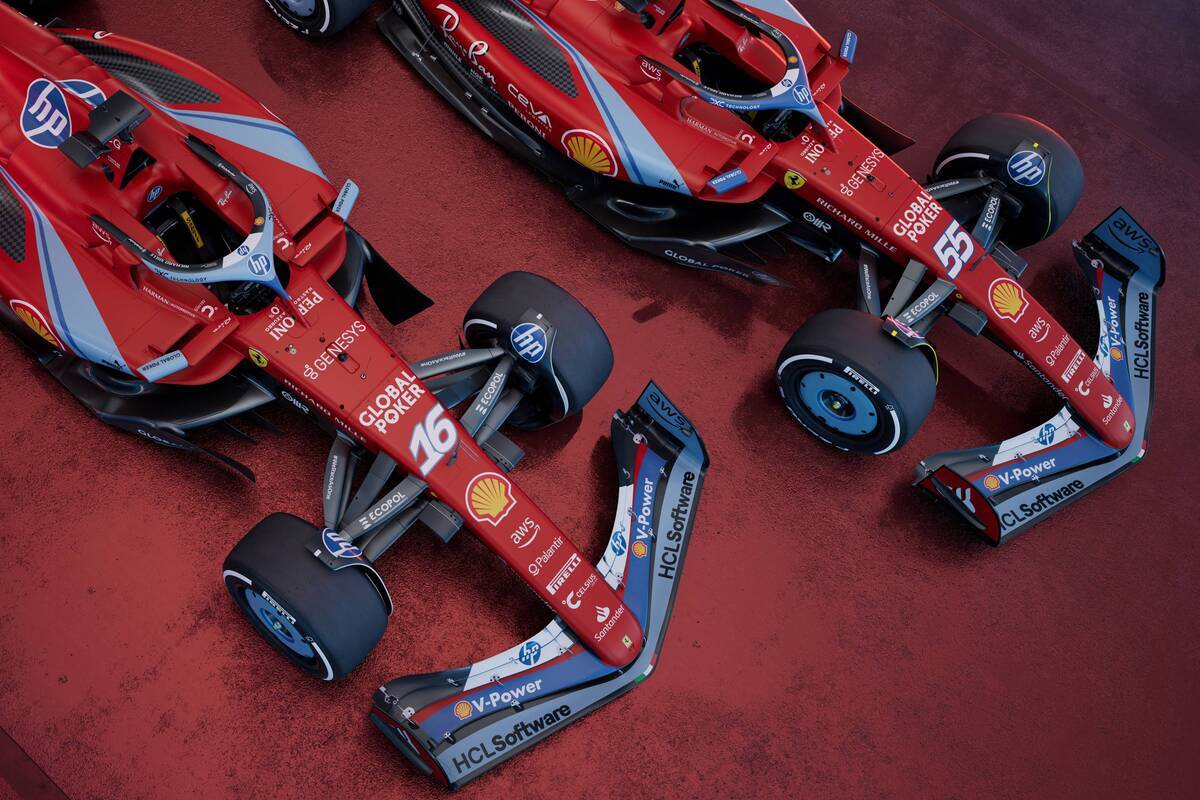 La Ferrari che competerà a Miami questo weekend
