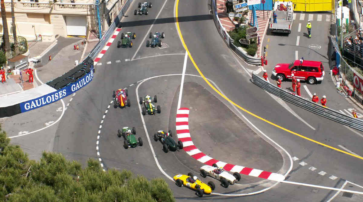 Il Gp di Montecarlo storico con le F1 d'epoca