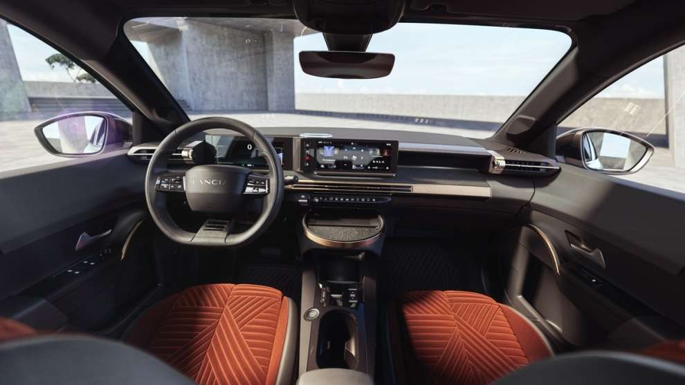 Interior of the new Lancia Ypsilon