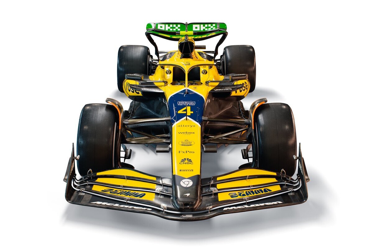 Livrea speciale McLaren Senna Monaco