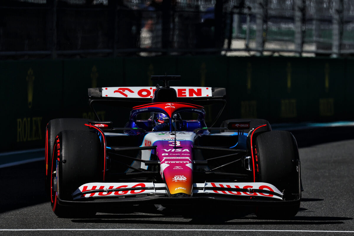 Ricciardo nelle qualifiche del GP di Miami 2024