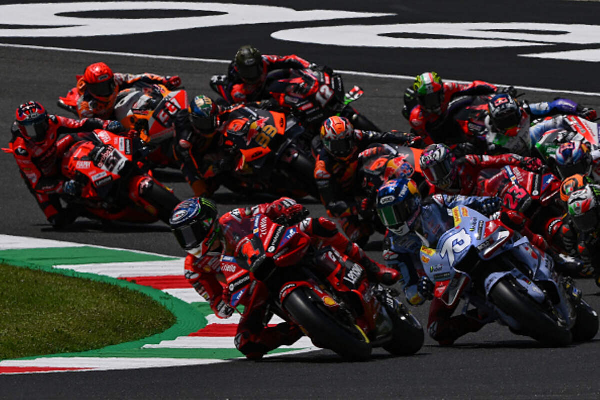 La partenza del GP d'Italia al Mugello