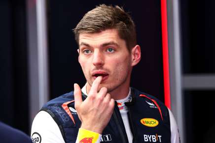 Max Verstappen (Red Bull) nel paddock di Monaco.