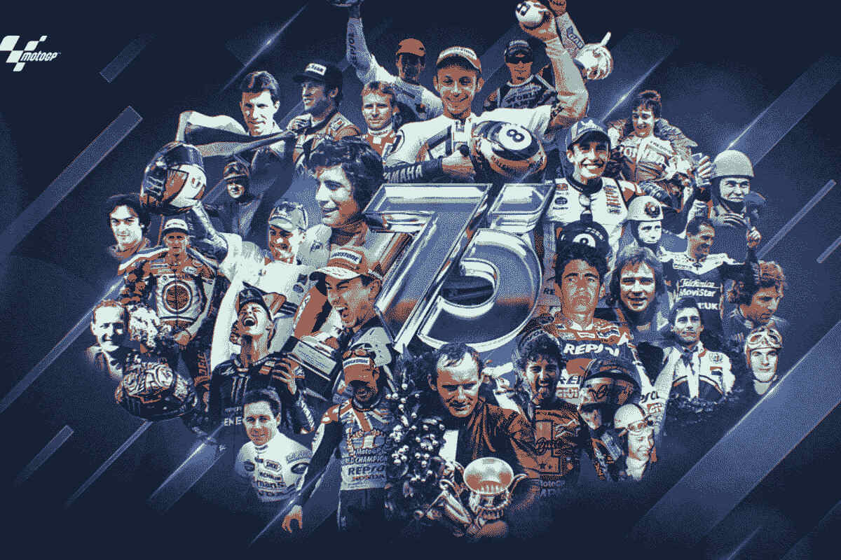 Locandina 75 anni MotoGP