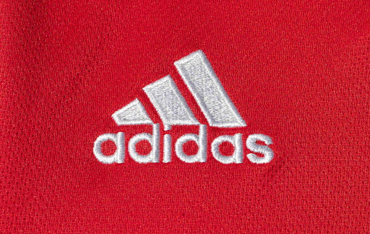 Il logo dell'Adidas