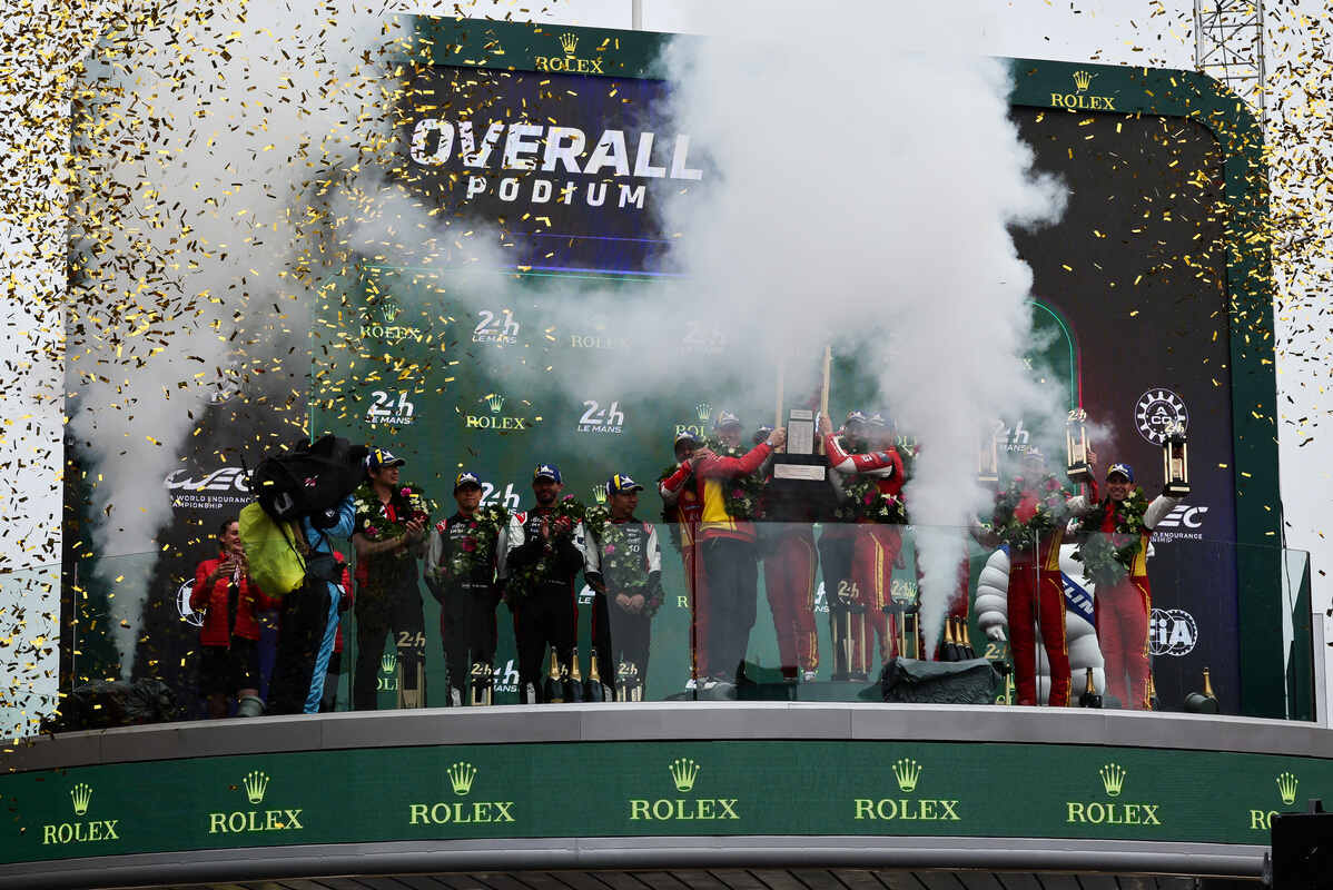 Vittoria e terzo posto per la Ferrari a Le Mans