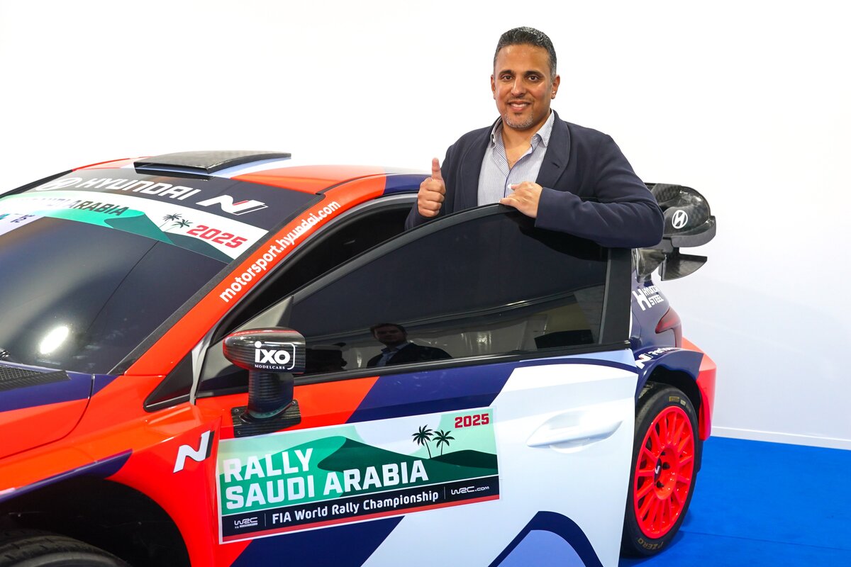 Annuncio del Rally dell'Arabia Saudita