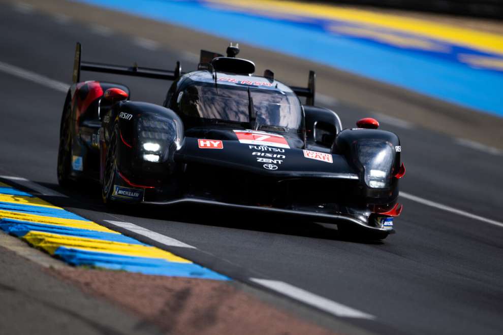 Toyota #7 at Le Mans