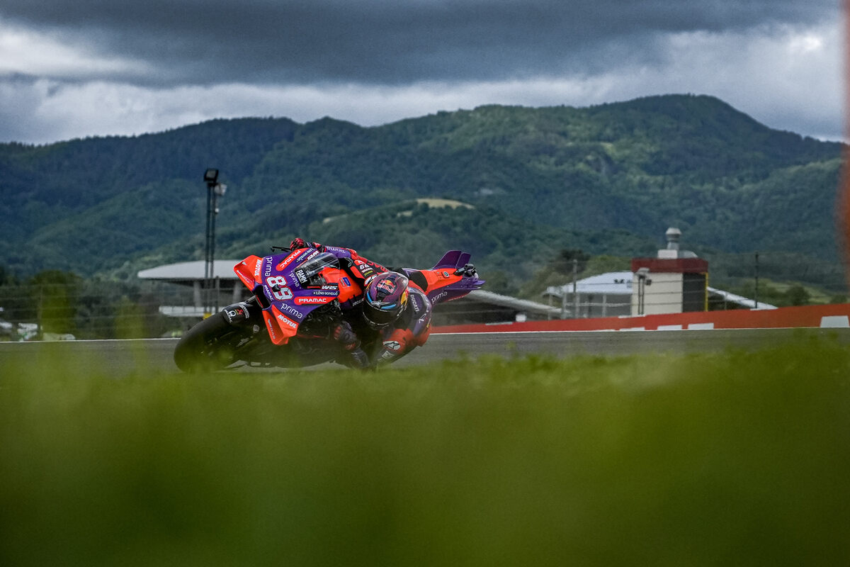 Jorge Martin nel corso delle Prove del Mugello