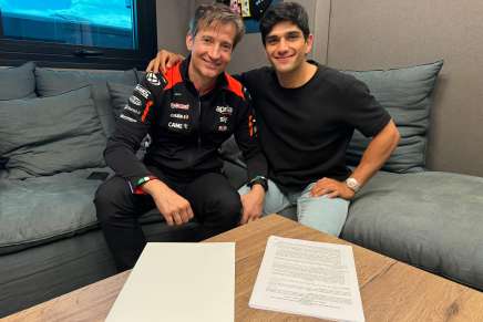 Massimo Rivola e Jorge Martin annunciano il passaggio dello spagnolo in Aprilia