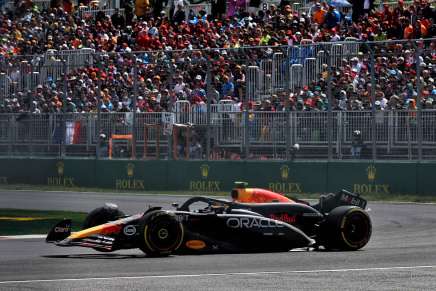 Sergio Perez non esce dal tunnel in Canada: fuori dal GP per un suo errore