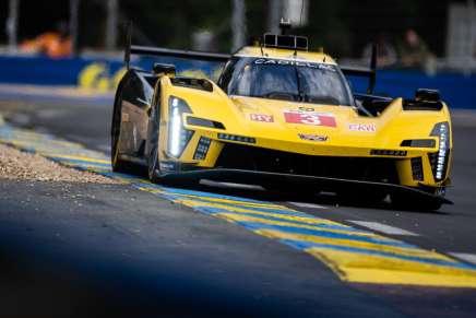 Sebastien Bourdais nelle qualifiche di Le Mans