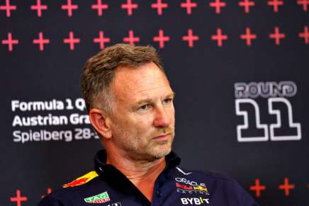 Chris Horner in conferenza stampa al Red Bull Ring