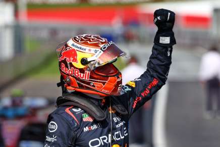 Verstappen dopo le qualifiche del GP d'Austria 2024