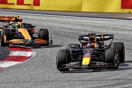 Max Verstappen contro Lando Norris